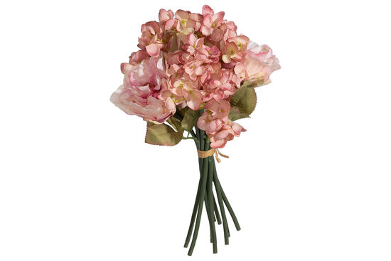 CH01421593 GUL&ORTANCA BUKETI PEMBE 29cm - 3
