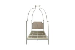 CİBİNLİKLİ ÇELİK YATAK BEYAZ 120x200cm QS-043-S-WH - 3