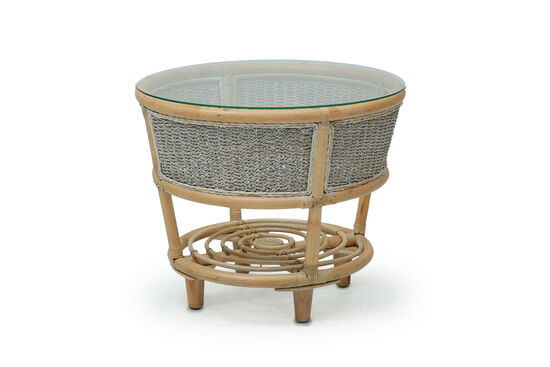 COBANA İKİLİ KOLTUK 125x82x91cm+TEKLİ KOLTUK 75x82x91cm (2 ADET)+ORTA SEHPA 69x69x57cm ESKİTME BEYAZ - 13