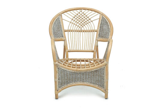 COBANA İKİLİ KOLTUK 125x82x91cm+TEKLİ KOLTUK 75x82x91cm (2 ADET)+ORTA SEHPA 69x69x57cm ESKİTME BEYAZ - 16