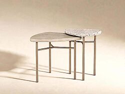 COTİERE YAN SEHPA 2'Lİ 45x51x61cm 299365-1243 - SEHPA