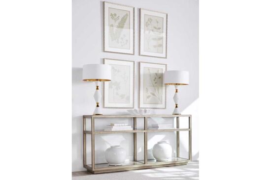 COVE TIRNAK CAMLI GRİ 41x193x91cm 349307-2743 - 3