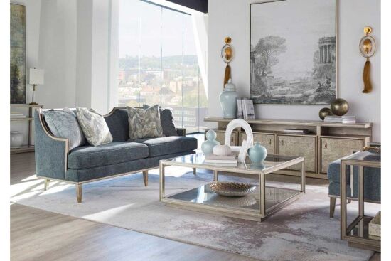 COVE TIRNAK CAMLI GRİ 41x193x91cm 349307-2743 - 5