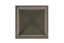 COVE YAN SEHPA GRİ CAMLI KARE 66x66x64cm 349303-2743 - 3