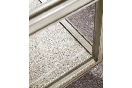 COVE YAN SEHPA GRİ CAMLI KARE 66x66x64cm 349303-2743 - 4