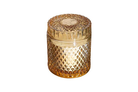 CRİSTA KAPAKLI MUM 8X10 CM AMBER - 2