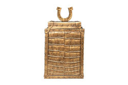 CROCO DEKORATIF KUTU GOLD 14x14x25.5cm - 5