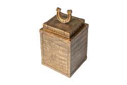 CROCO DEKORATIF KUTU GOLD 14x14x25.5cm - 3