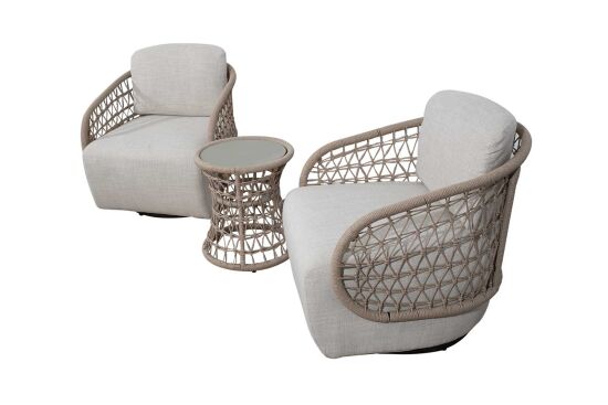 CS01 ELY FİSKOS SET 2 SANDALYE+SEHPA 84x74x73-45x45x45cm - 3