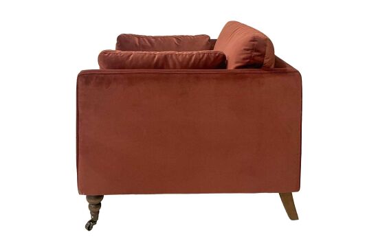 CURL TEKLİ KOLTUK BORDO 85x90x67cm (NAPOLİ 219) - 6