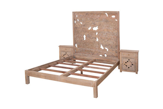 DAHALIA YATAK+2 KOMODİN 160x210x185cm NEW-04-03 - 6
