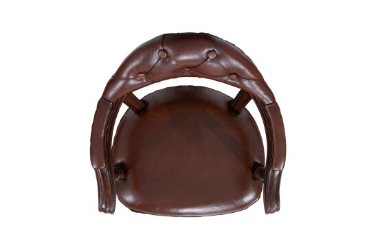 DANİLO KOLLU SANDALYE KAHVE 58x63x89cm ICS 1003 - 4