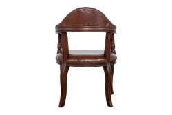 DANİLO KOLLU SANDALYE KAHVE 58x63x89cm ICS 1003 - 5