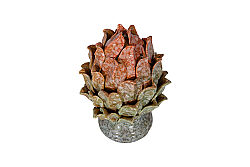 DEKORATİF AKSESUAR 13.5X13.5X19 CM ZY23146B-1171 - 3