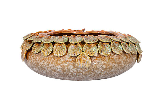 DEKORATİF KASE 28X28X10 CM ZY24078C-1171 - 2