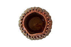 DEKORATİF KASE 28X28X10 CM ZY24078C-1171 - 4