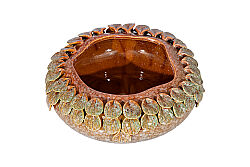 DEKORATİF KASE 28X28X10 CM ZY24078C-1171 - 3