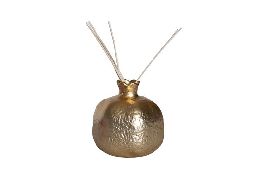 DEKORATİF NAR 10X10 CM GOLD - 6