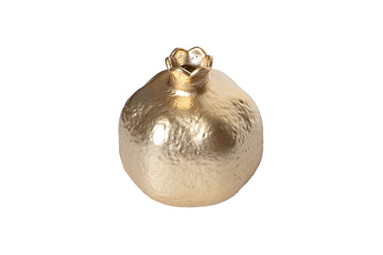 DEKORATİF NAR 10X10 CM GOLD - 4