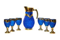 DGP-07131JH23/AH SURAHI (1700ml) 6 BARDAK (165ml)-MAVI - 1