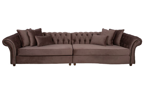 DORTLU KOLTUK KAHVE 117x315x78cm FOR ( LETTO 2607) - 4