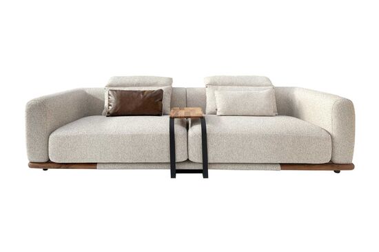 DRAGO DÖRTLÜ KOLTUK+ SEHPA KREM 100x270x65cm - 5