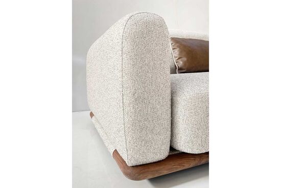 DRAGO DÖRTLÜ KOLTUK+ SEHPA KREM 100x270x65cm - 10