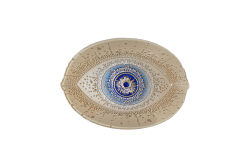 EFSUN KAYIK TABAK 20,5 CM KREM (13752) - 2