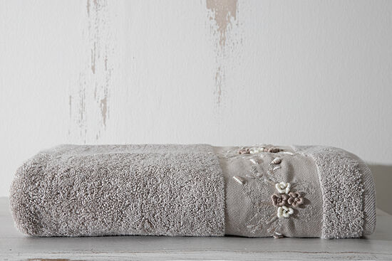 ELANUR HAVLU 70X140 CM KAHVE - 1