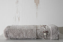 ELANUR HAVLU 70X140 CM KOYU BEJ - LINDA