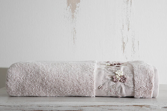 ELANUR HAVLU 70X140 CM PUDRA - 2