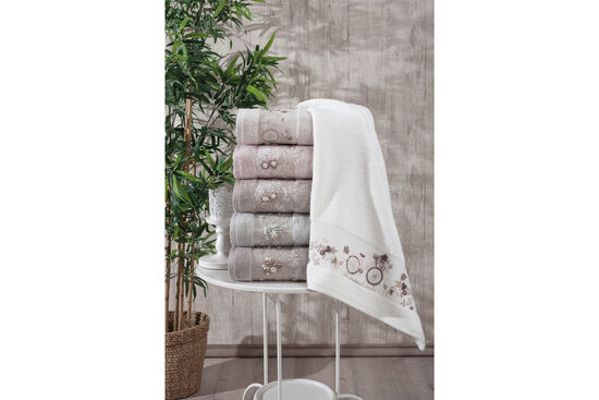 ELANUR HAVLU 70X140 CM YEŞİL - 5