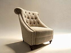 ELİZABETH BERJER KREM 80x90x87cm - KOLTUK TEKLİ-BERJER