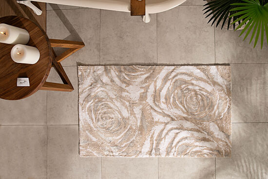 ELLOY PASPAS EKRU-BEJ-SİLVER 80x150cm - 1