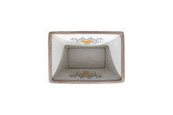 ELMORA DİKDÖRTGEN SAKSI 25.5X18.5X18 CM CF965 - 5