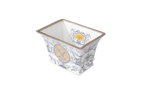 ELMORA DİKDÖRTGEN SAKSI 25.5X18.5X18 CM CF965 - 4