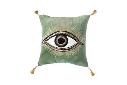 EVIL EYE KIRLENT ( ACHSH322 ) KOYU YESIL 45X45 CM - 2