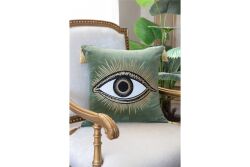 EVIL EYE KIRLENT ( ACHSH322 ) KOYU YESIL 45X45 CM - 6