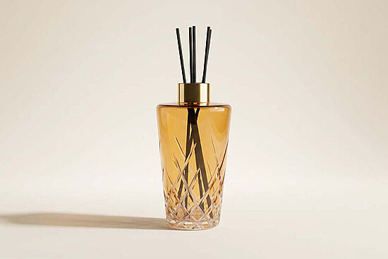 FIRE KOKU ŞİŞESİ 1250 ML (12x23 CM) AMBER - 1