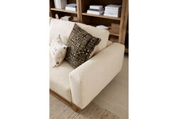 FLOATİNG ÜÇLÜ KOLTUK KREM 98x254x88cm 758521-5062 - 5