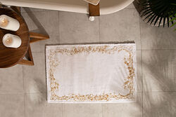 FLORA PASPAS EKRU-GOLD 60x100cm - 5