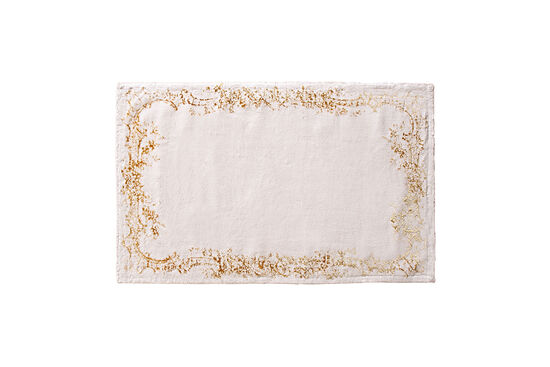 FLORA PASPAS EKRU-GOLD 70x120cm - 2