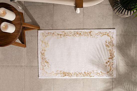 FLORA PASPAS EKRU-GOLD 70x120cm - 4