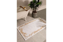 FLORA PASPAS EKRU-GOLD 80x150cm - 5