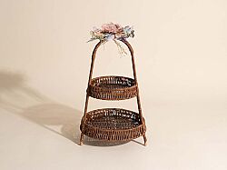 FLORAL 2 KATLI SUNUMLUK 25X25X42 CM (SPT-328) - 1