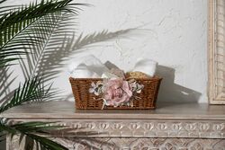 FLORAL DİKD. SEPET (M) 23X33 CM (SPT-275) - 5