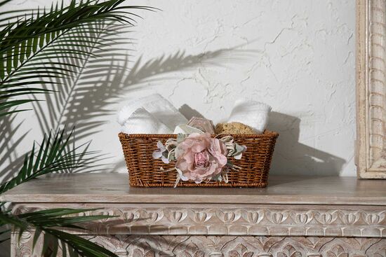 FLORAL DİKD. SEPET (M) 23X33 CM (SPT-275) - 5