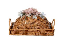 FLORAL KAPAKLI DİKD. TEPSİ (M) 25X35 CM (SPT-279) - 4