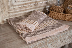 FOLDEN PESTAMAL HAVLU SET 2 PRC HAKI (50X80 + 70X140) - KERVAN