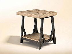 FRAME YAN SEHPA KAHVE 71x50x63.5cm 278368-2344 - KERVAN